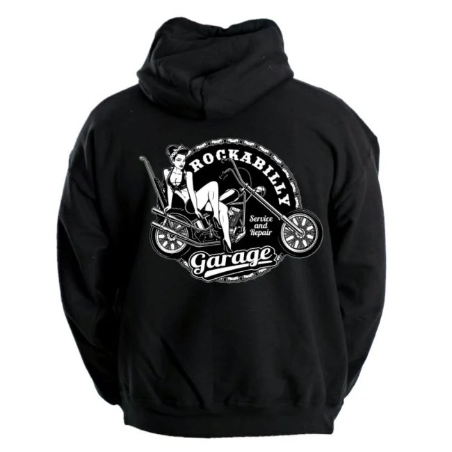 VETOKETJUHUPPARI MUSTA - ROCKABILLY GARAGE (00 755) - Image 2