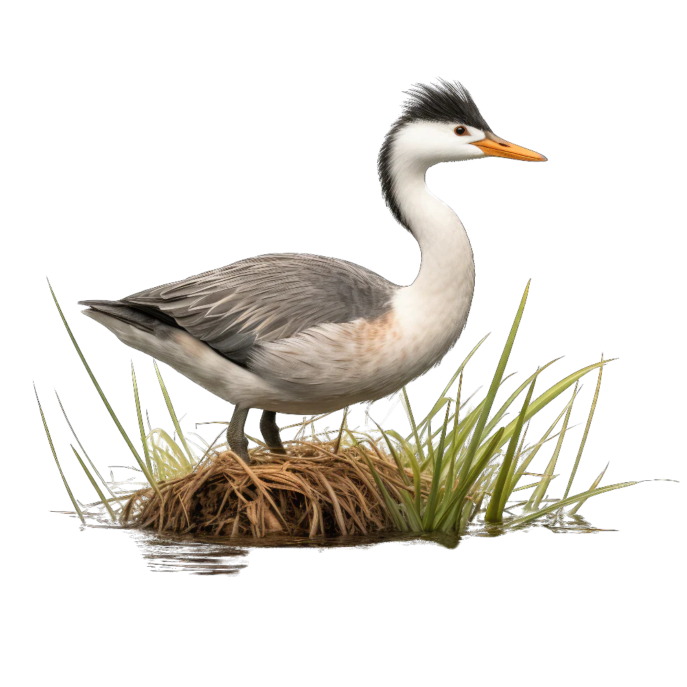 Western grebe bird 1- paitakuva