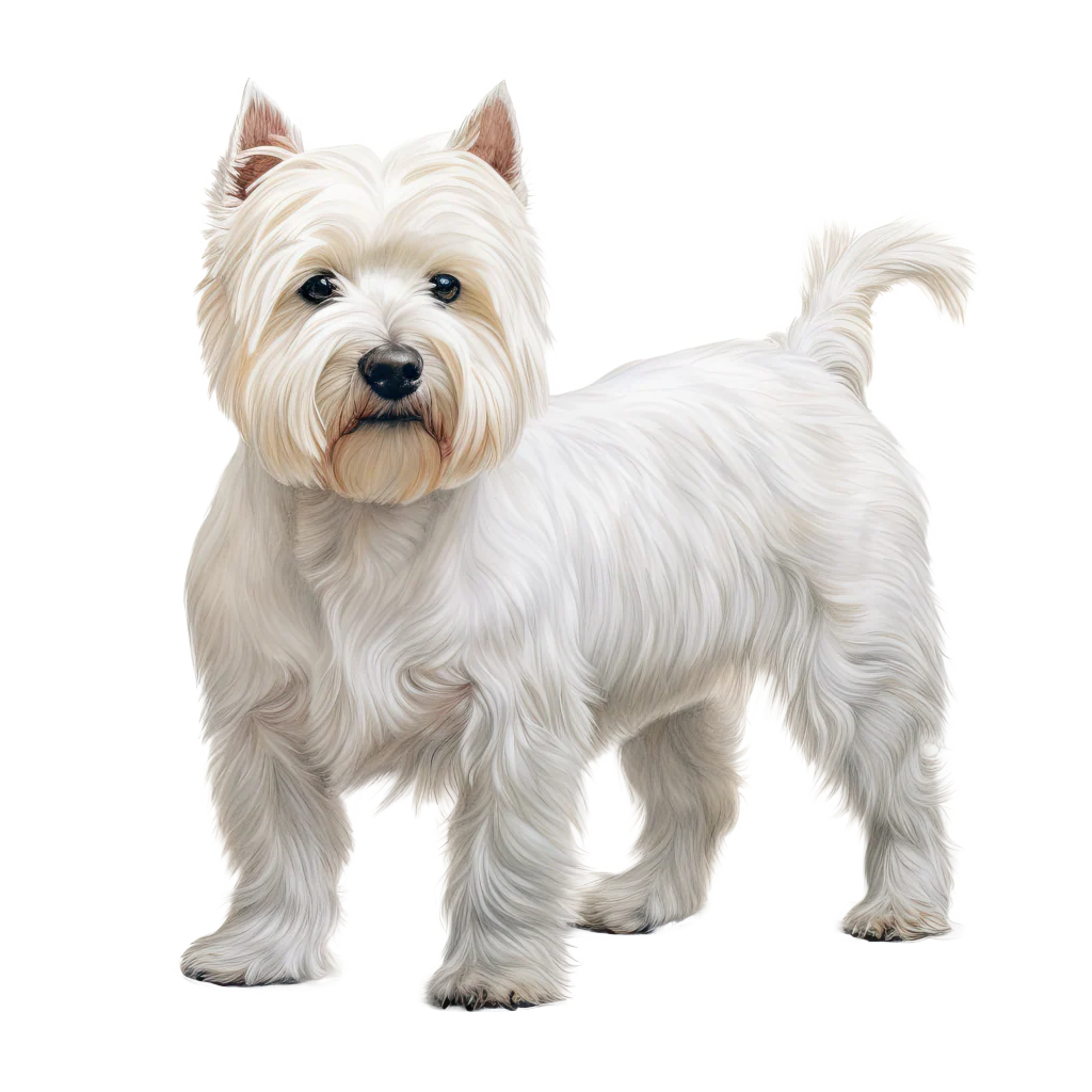 West Highland White Terrier / Valkoinen Länsiylämaanterrieri DogBreeds 001