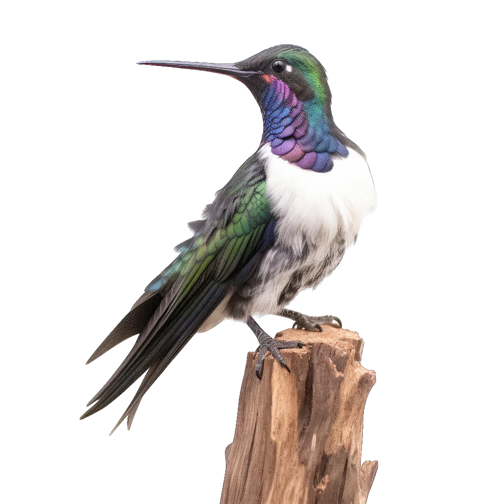 White-eared hummingbird bird 1- paitakuva