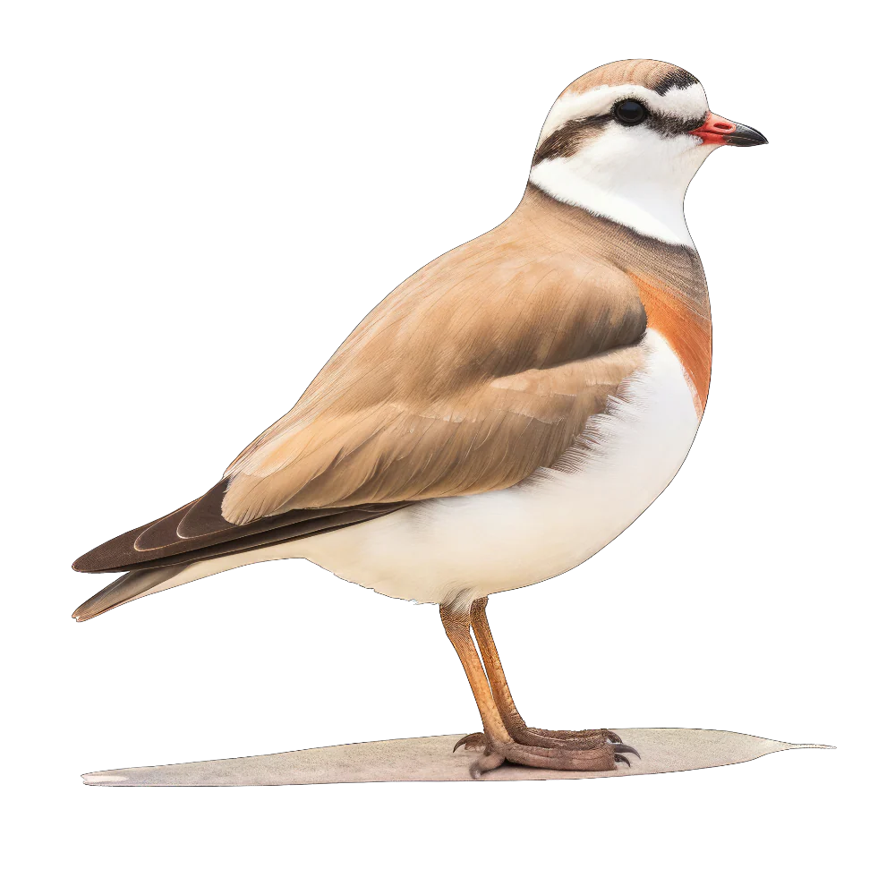 Wilsons plover bird 1- paitakuva