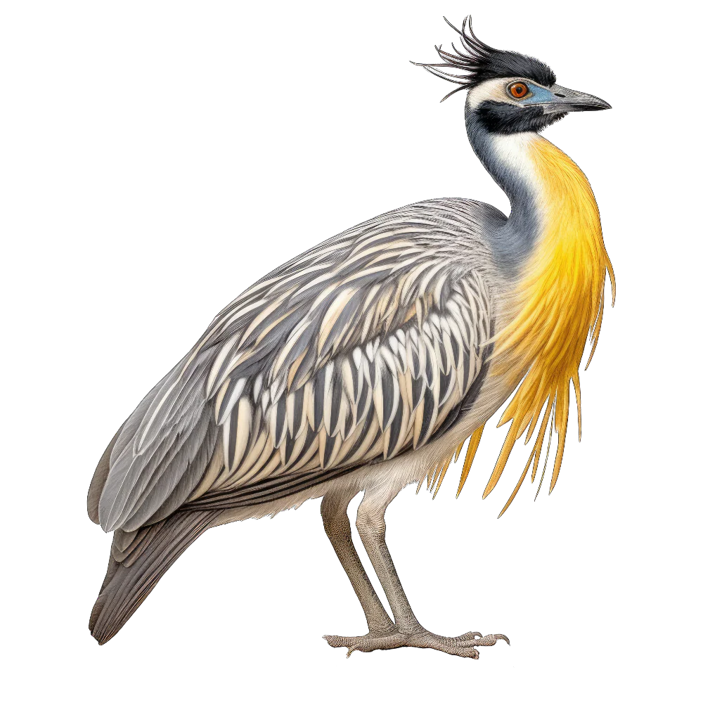 Yellow-crowned night-heron bird 1- paitakuva